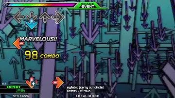 SM5/DDRSN3: syllabic (carry out circle) | Siromaru / ATMBZK Playthough AAA Perfect Full Combo