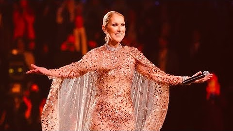 Celine Dion volta aos palcos cantando The Power Of Love & I