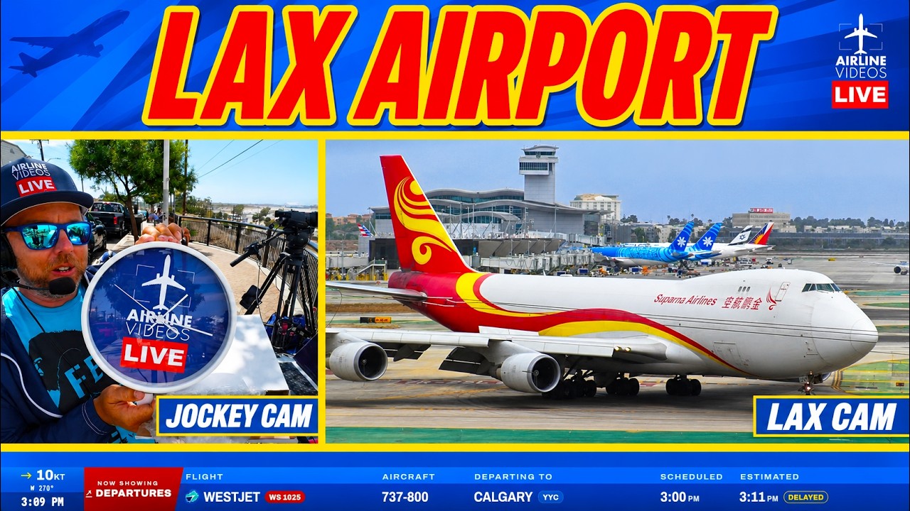 🔴LIVE LOS ANGELES (LAX) AIRPORT ACTION! (July 26th, 2026)