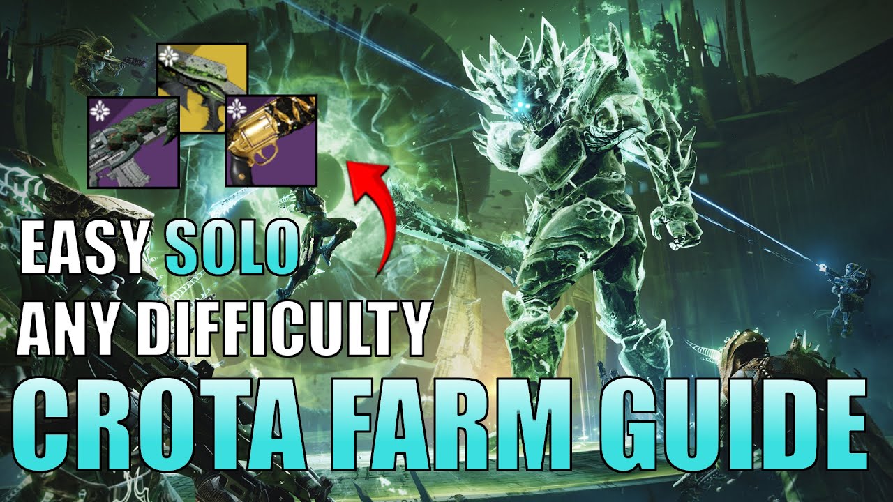 How to EASILY Farm Crota SOLO (Any Difficulty) [Destiny 2 Episode Heresy]