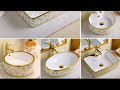 luxury wash basin and multi colour