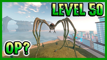 How Strong Is LEVEL 50 MOTHER LONGLEGS? - Roblox Kaiju Universe