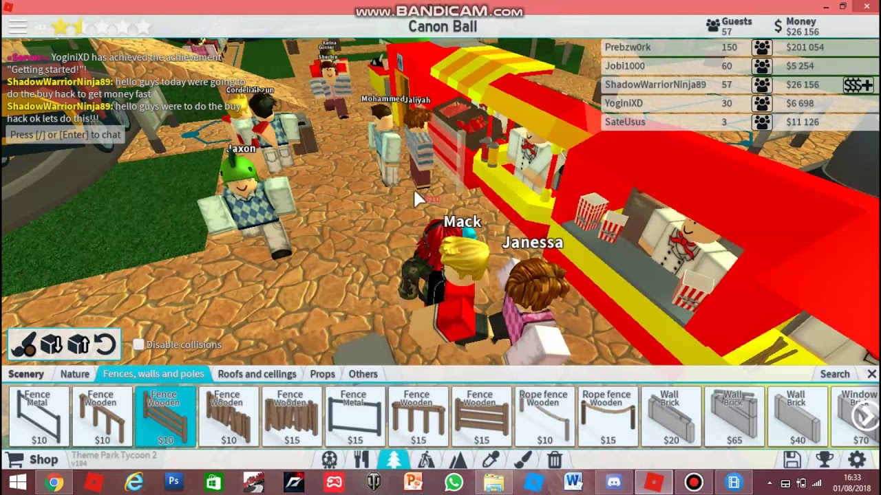 How To Get Free Money Fast In Roblox Theme Park Tycoon 2 Youtube - roblox theme park tycoon 2 money glitch