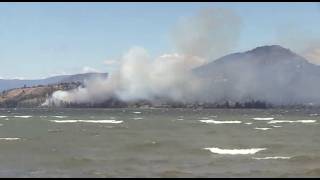 LIVE: Wildfire burns in West Kelowna's Kalamoir Park
