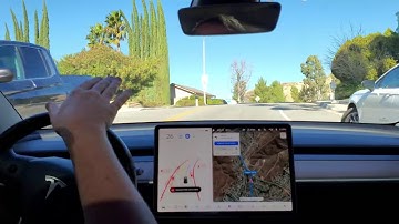 Model 3 - Beta FSD - Test Loop 1 - 2020.48.35.1 (Beta 10) - 17 Jan 2021