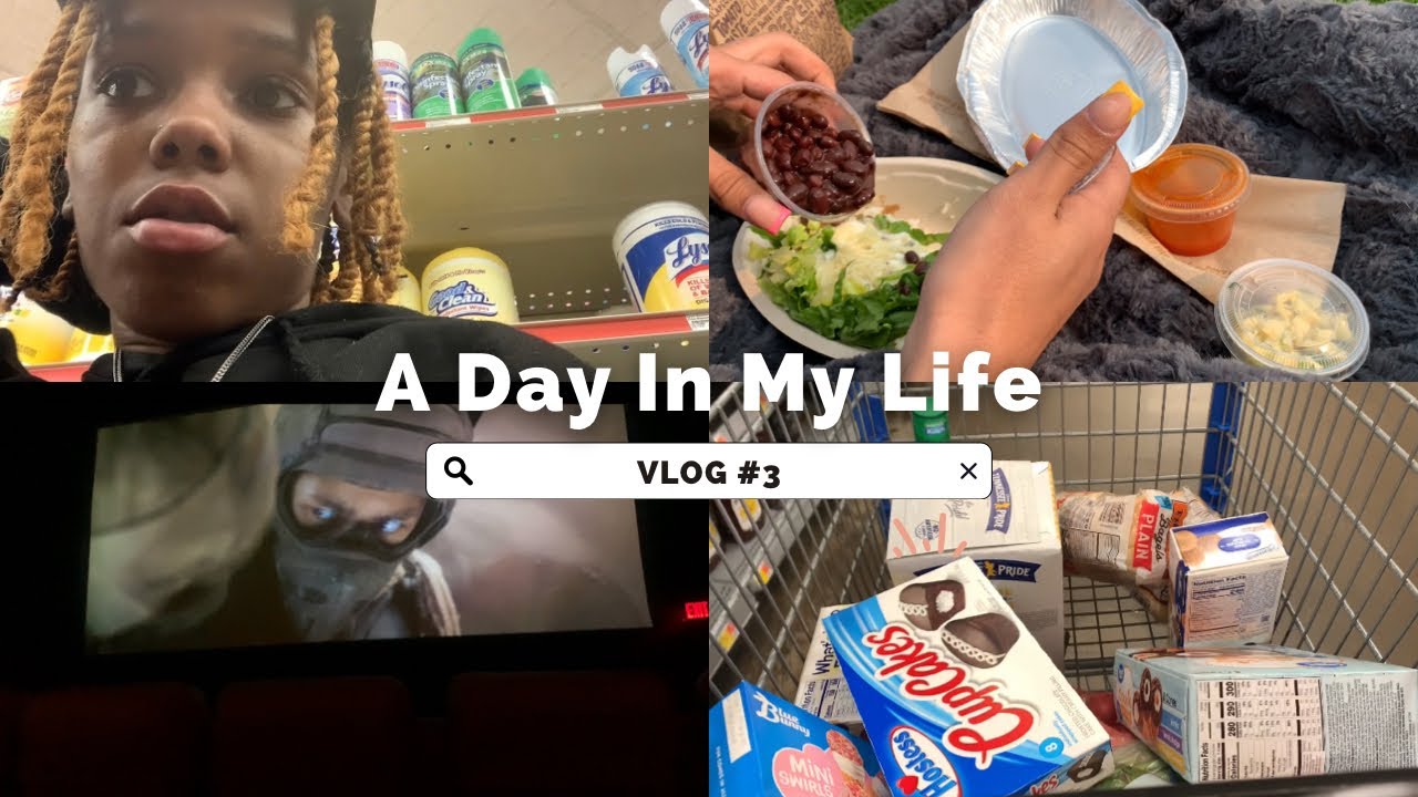 VLOG Grocery Shopping, Home Essential Shopping, Chipotle Mukbang