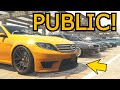 Trying To Do A Car Meet FREEMODE SESSION - GTA Online