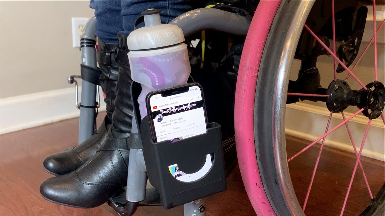 IssyZone Wheelchair Cup Holder