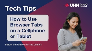 Browsertabbladen gebruiken op een mobiele telefoon of tablet