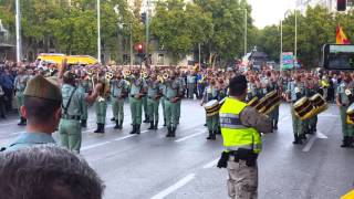 La Legion antes del desfile