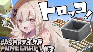 【ASMRマイクラ】ネザートロッコ敷いたついでにサルフ…