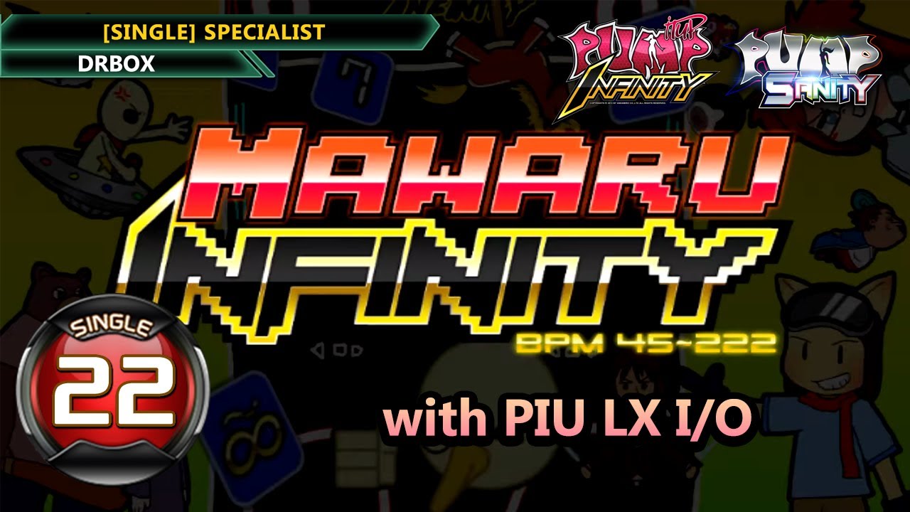 DRBOX tries MAWARU INFINITY S22 | PUMP IT UP INFINITY with PUMPSANITY ✔