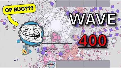 OVERPOWERED BUG - World record in Growth Arms Race Siege?? (ARRAS.IO)