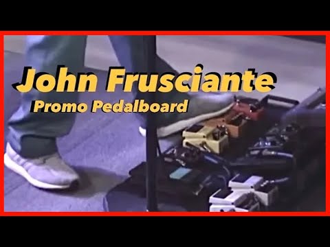John Frusciante DEMO of his PROMO Pedalboard MINI #2022 #fyp #rhcp