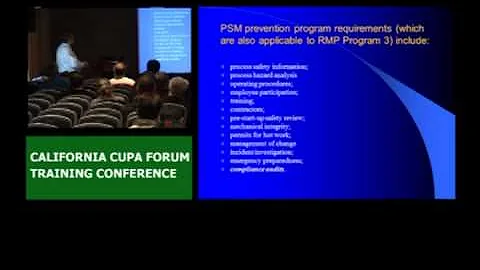 Process Safety Management - CalARP (2 of 2)