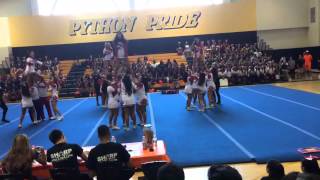 JMHS Cheer 2014 @ PHS