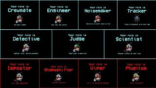 Among Us All Role Sound Effects (2026 Update) – Including New Judge | #amongus #amongus_video 