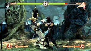 Mortal Kombat Komplete Edition PC gameplay Sub Zero vs Raiden