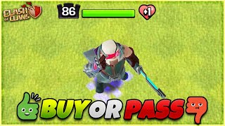 BUY OR PASS FUTURE KING IN CLASH OF CLANS