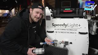 UV-Curing Demo With Sewertronics SpeedyLight+