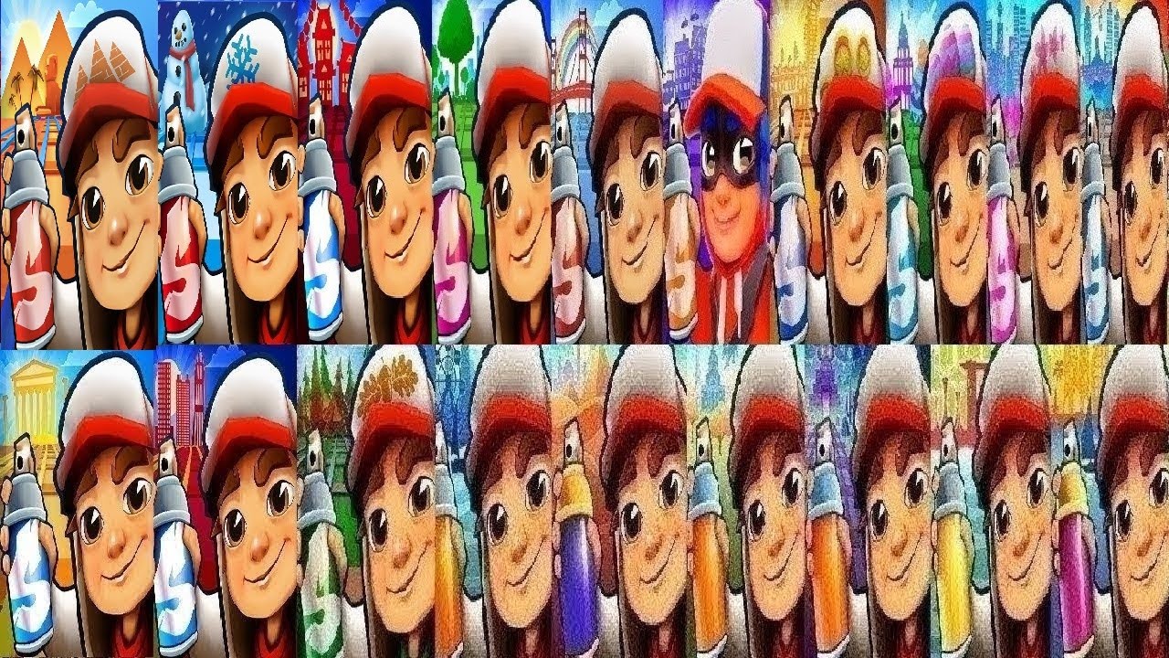 Subway Surfers Christmas 2022 VS Cairo Luoyang Mexico Halloween Mumbai Shenzhen Greece Iceland