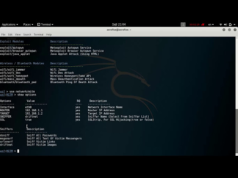 websploit tutorial Kali Linux 2017!