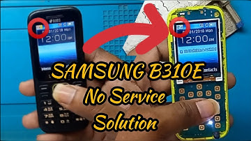 Samsung B310E No Service Solution In tamil I Arun Mobile Service
