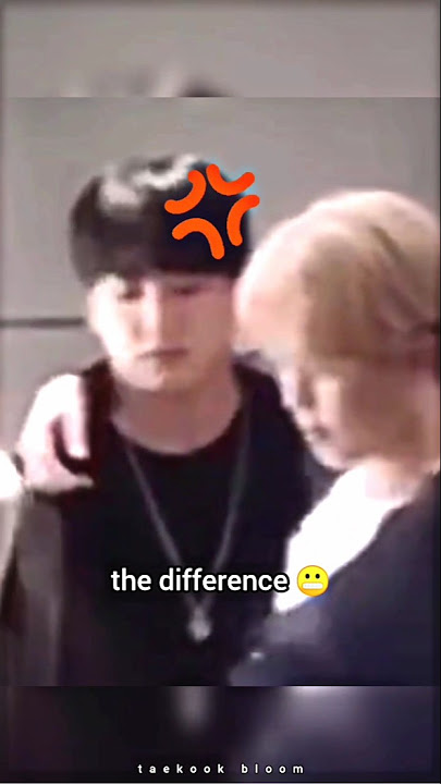 The difference 😬‼️ #shorts #taekook #youtubeshorts #ytshorts