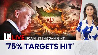 LIVE: Trump Claims 75% Targets In Iran Hit Amid US Hormuz Blockade | Firstpost Live