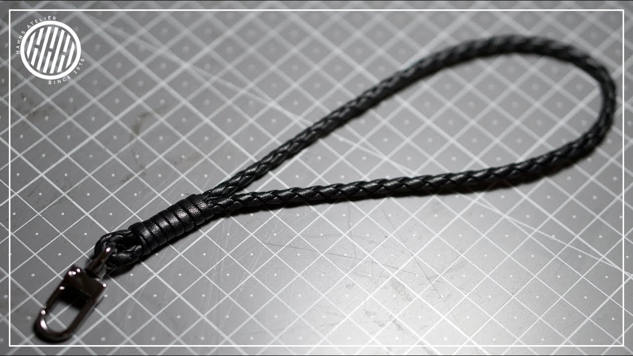 Leather Craft] Making a wrist strap