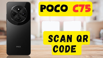 How to Scan QR Code Poco C75