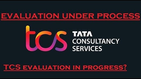After interview in TCS, status is evaluation under process. || @NetworkHelpITedu.