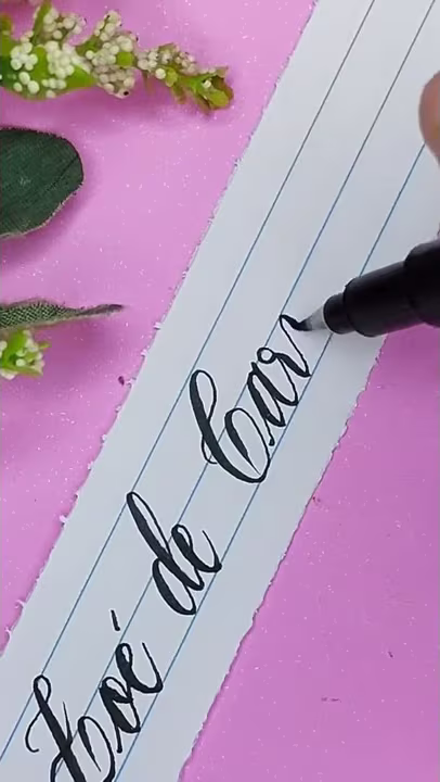 Caligrafia -  #caligrafia  #shorts #youtube #caligraphy