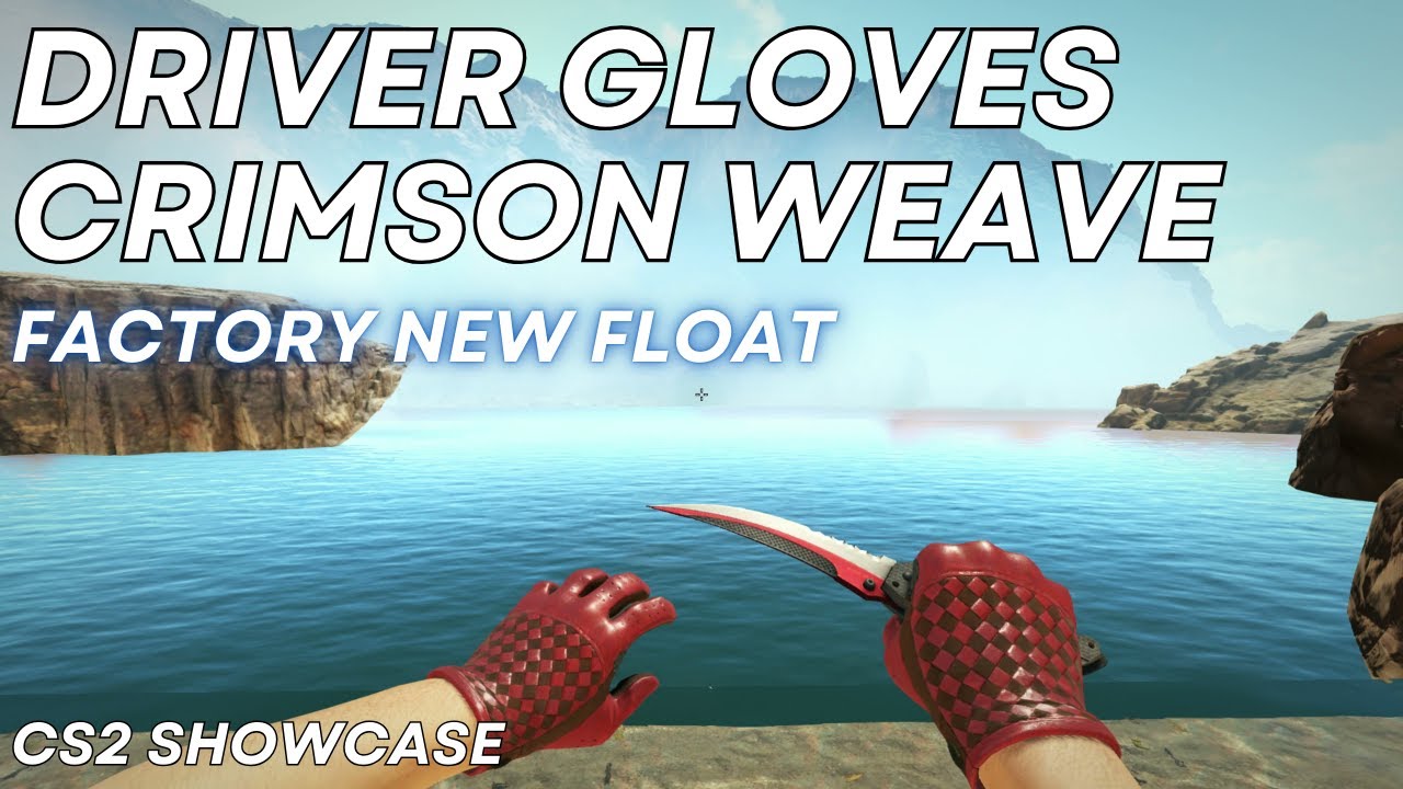 Driver Gloves Crimson Weave  | CS2 Skin Showcase 