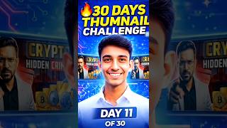 Day 11 of 30 days challenge crypto thumbnail designing..#viral #thumbnail #crypto #design