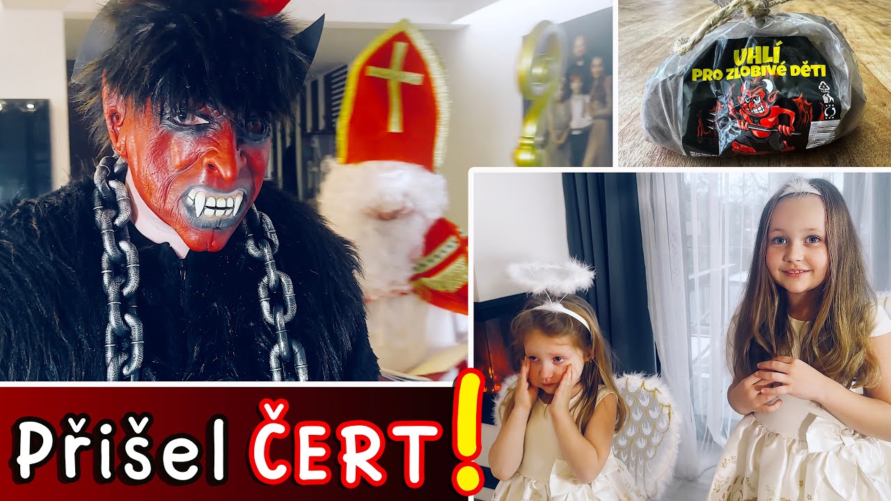 ČERTI 2025 | Přišel k nám Mikuláš a Čert! 😈🎅 | Co dostaly děti z FunB Kids? Básničky pro čerta!