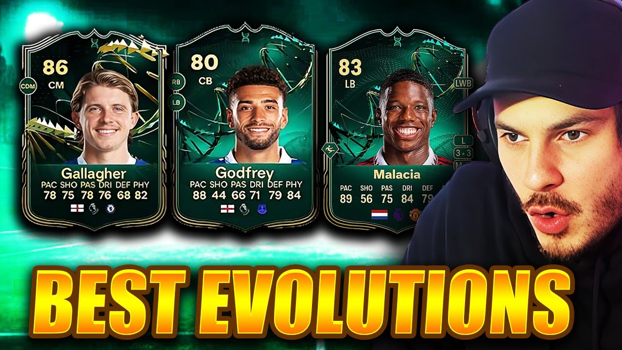 *NEW* THE BEST EVOLUTIONS IN FC 24 ULTIMATE TEAM!