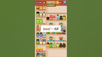 Goods sorting level- 48 #games #goodssorting