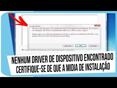 Nenhum driver de