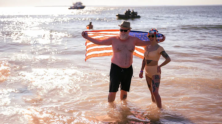 2023 Coney Island Polar Bear Club New Years Day Plunge