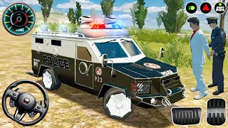 REAL POLICE CAR DRIVING JOB SIMULATOR 3D - POLICE SIMULATOR CAR PATROL - ANDROID GAMEPLAY #11 screenshot 2