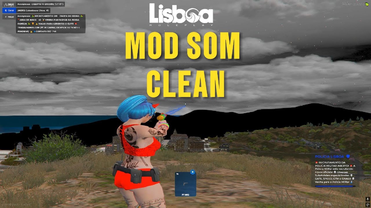 Mod Clean Fivem Files MOD SOM CLEAN FIVEM - YouTube