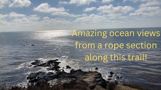 How to Hike to Bluff Cove + Rope Scramble to Hidden Cove (Hike Overview Included)