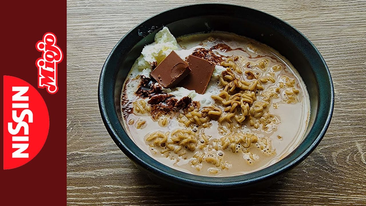 4410: Nissin Lamen Doce Sabor Chocolate - Brazil, image size:1280x720