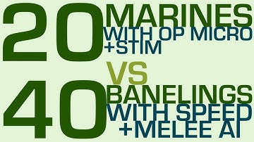 Micro AI - Marines vs Banelings