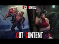 The cut content of the resident evil 2 remake