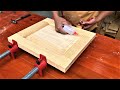 Extremely Simple Woodworking Design //  The Idea Of Making A Desk For Your Room More Effective