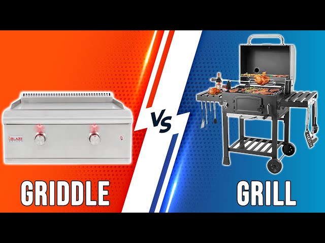 When to Use a Griddle vs. a Grill