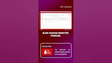 Block diagram reduction problems  #youtubelectures #control #controlsystem
