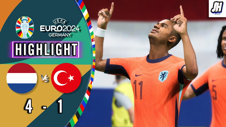 ไฮไลท์ฟุตบอล ยูโร 2024 |รอบ 8 ทีมสุดท้าย|FC24|: ฮอลแลนด์  พบ ตุรกี |4-1|